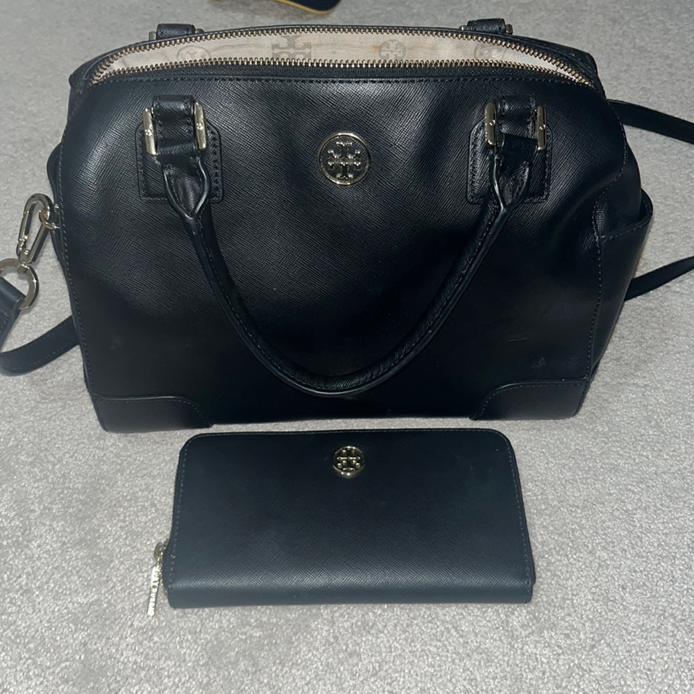 Tori Burch Bag + Wallet